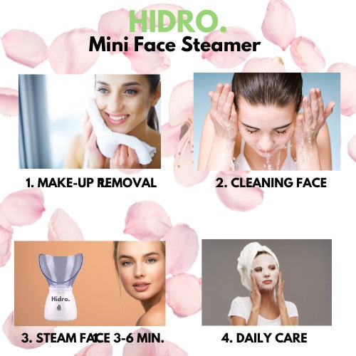 Hidro. Gezicht Stomer - Diepe Reiniging en Verzorging voor je Gezicht